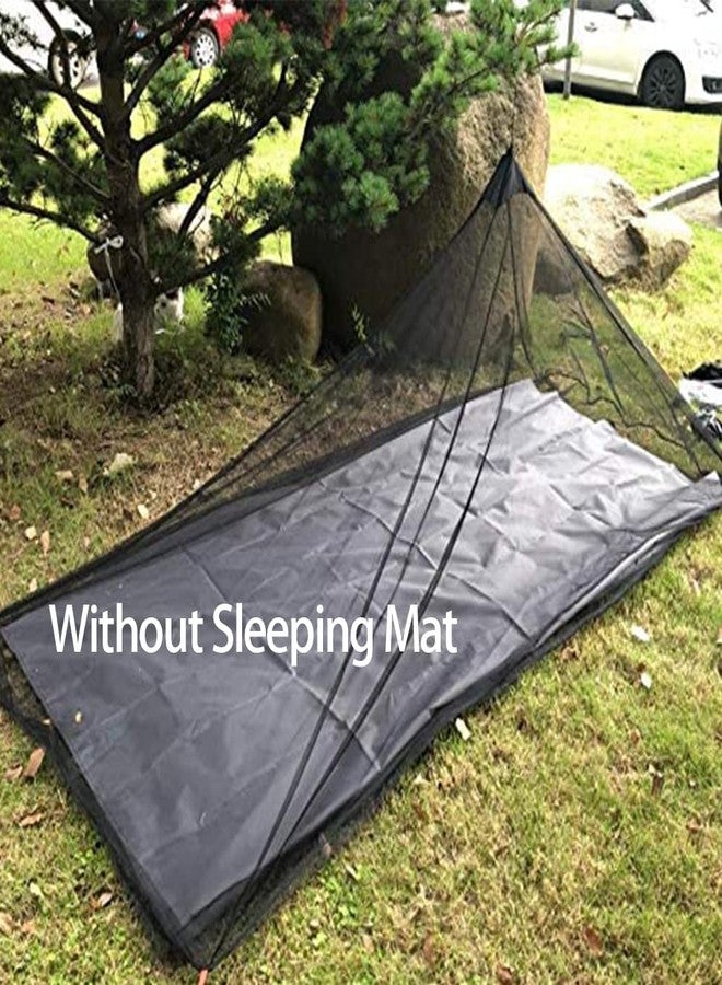 Aventik No-See-Ums Camping Mosquito Net Bed Compact and Ultra-Light for Travel，Finest Holes Mesh 2000 Noseeum Netting for Camping and Hiking, Without Sleeping Mat (Single Brown Color, M) - Image 5